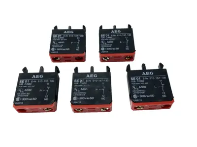 USED AEG CONTACT BLOCK 10A