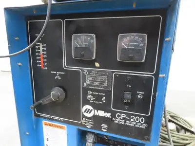 Miller CP-200 Mig Welder 200 amp DC Arc S-60 Wire Feeder 230/460v 3PH