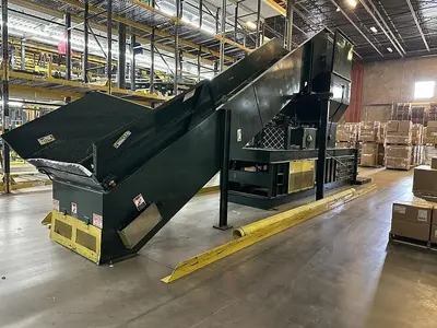 USED INTERNATIONAL BALER CORPORATION NA-1295-48 CLOSED DOOR BALER