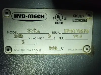 Used HYD-MECH S-20 Horizontal Band Saws British Columbia CA | Lenmark #913325