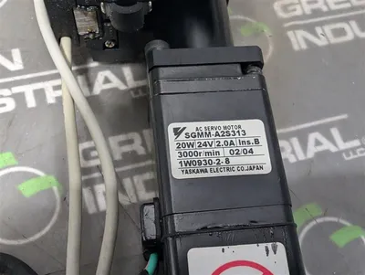 Yaskawa SGMM-A2S313 AC Servo Motor Assembly 24VDC 3000RPM Used