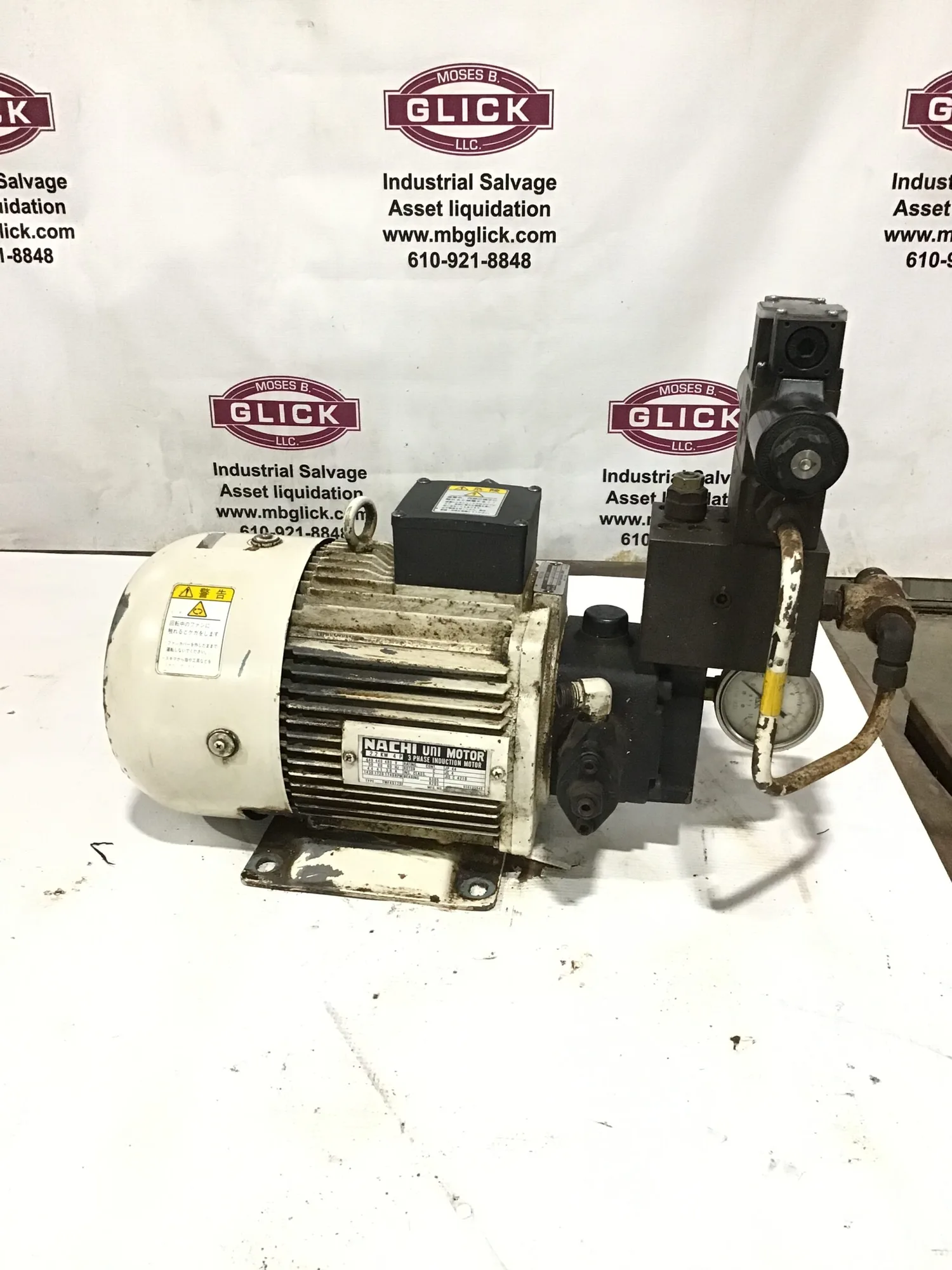 Nachi UVN-1A-1A4-2 Three Phase Induction Motor