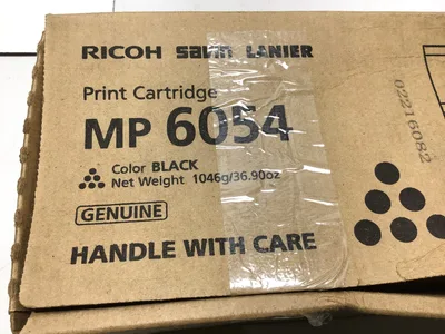 Genuine Ricoh Print Cartridge MP6054 Black
