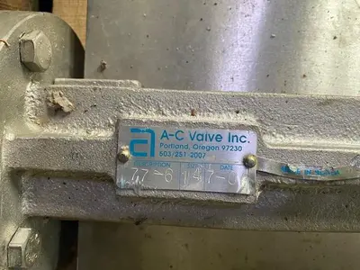 Used 2002 AC VALVE 14" Pump & Valve Parts Pennsylvania US | Global Equipment International, LLC #1340976