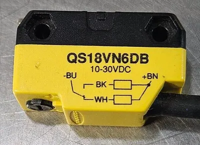 BANNER QS18VN6DB PHOTOELECTRIC SENSOR. Loc5E-19