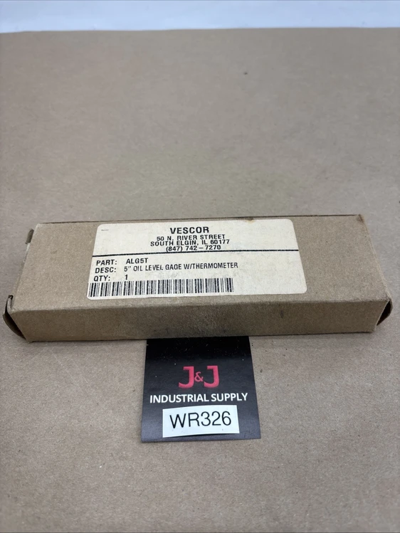New | in-Stock VESCOR ALG5T Temperature Monitoring Indiana US | J&J Industrial Supply #495907