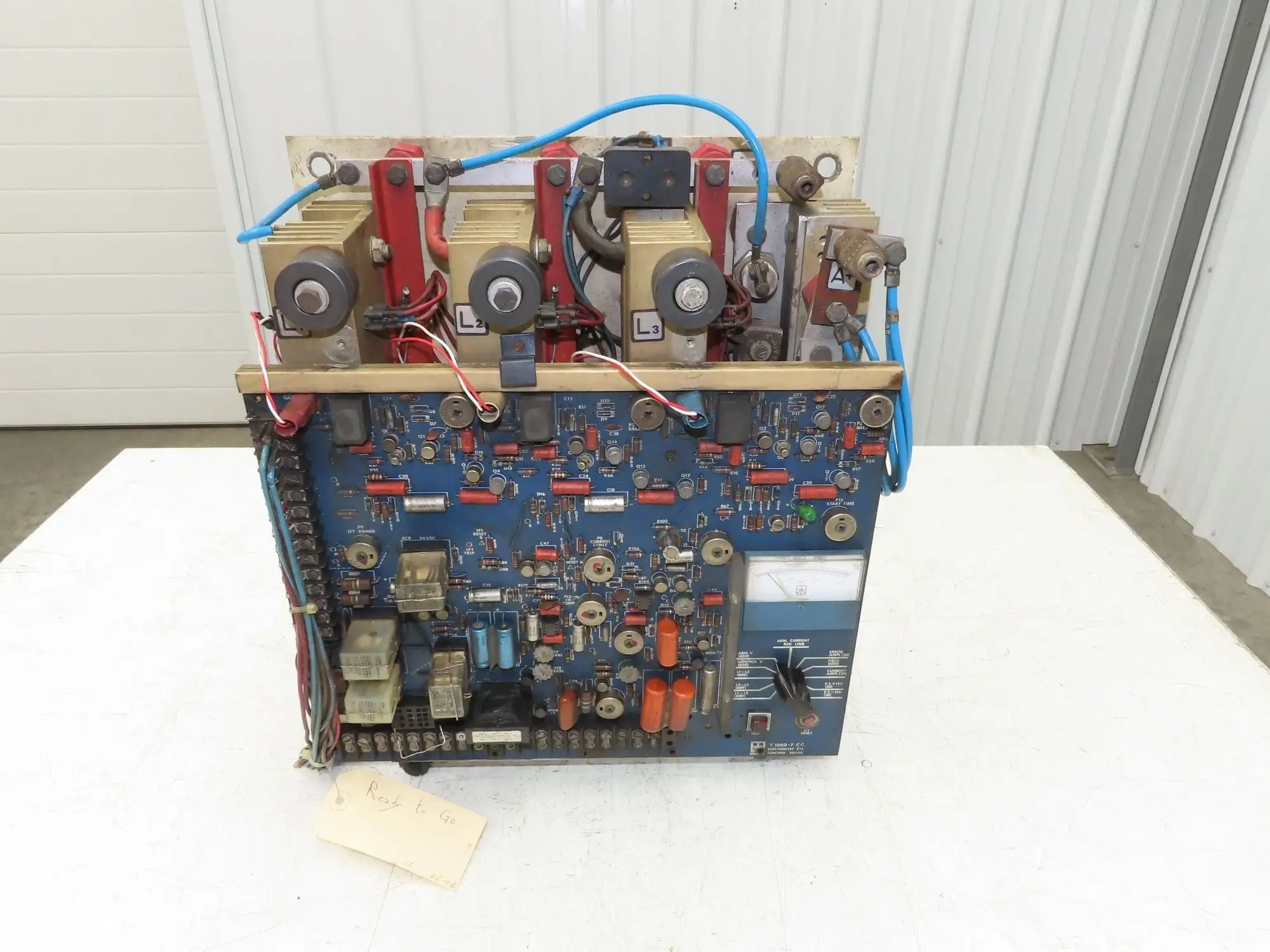 Electrostat 225 | 1060-7 DC Motor Drive Control 460v 3Ph In 50Hp 500v Arm Out