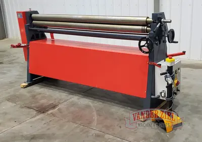 Akyapak 6' x 16 Gauge 3 Roll Initial Pinch Plate Roll