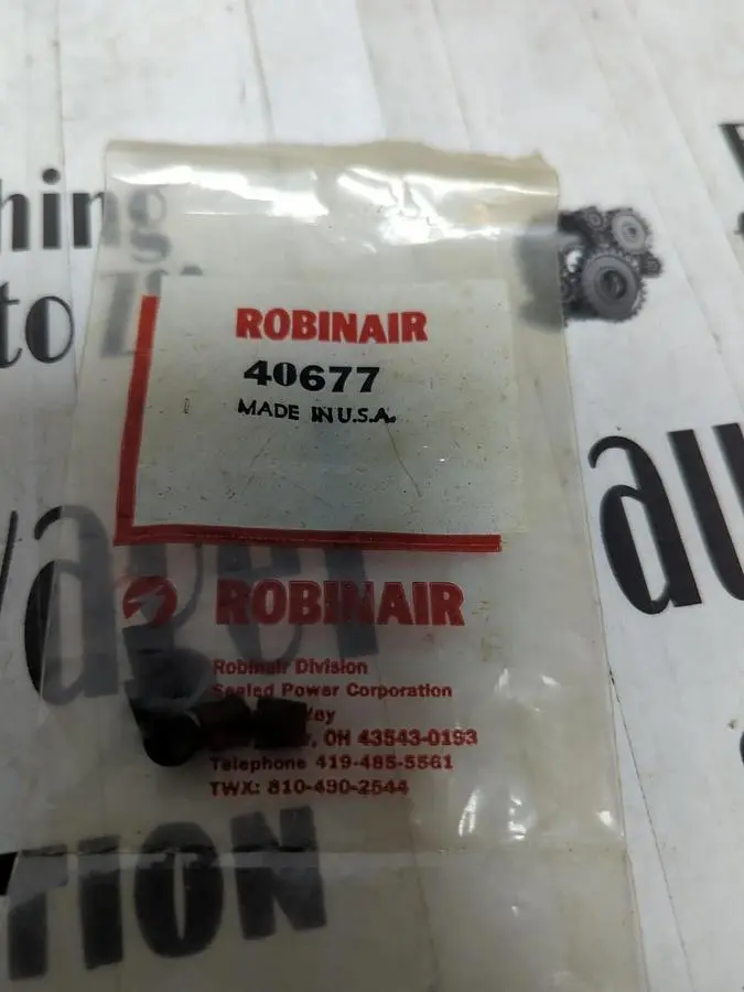 New | in-Stock ROBINAIR 40677 Pump & Valve Parts Ohio US | Surplus Asset Holdings #1240865