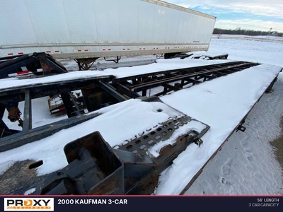 Used 2000 KAUFMAN 3-CAR Carhaulers Wisconsin US | Proxy Equipment #1384847