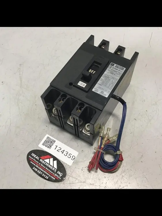 Used TOSHIBA E100C-3P-100A Circuit Breakers Michigan US | Ideal Machinery #595049