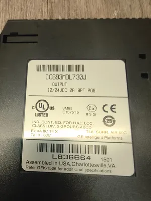 Used GE FANUC IC693MDL730J PLC Input & Output South Carolina US | ESS Industrial Equipment Sales #1275074
