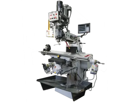 Lagun FTV-2F Vertical Knee Mill, 10″ x 55″ Table, 5 HP – NEW