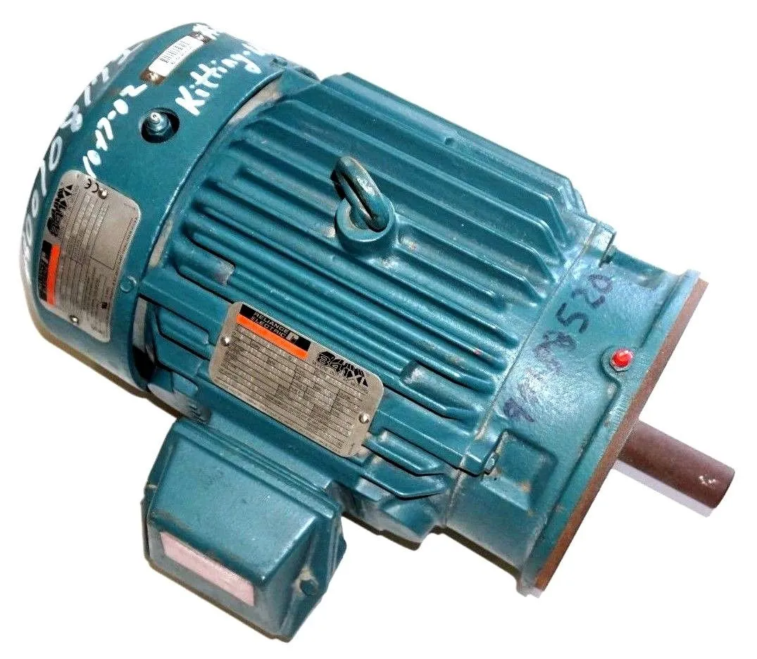 USED RELIANCE ELECTRIC P1861176-34-G6-XE MOTOR 460V 3PH 1750RPM 6.10A P1861176A
