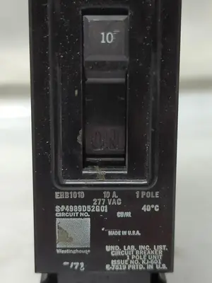 Used WESTINGHOUSE EHB1010 Miscellaneous Equipment (Electrical & Power) Ohio US | Surplus Asset Holdings #1245570