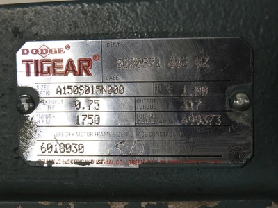 Used TIGEAR _UNKNOWN_ Speed Reducers | OCO Industrial #1587905