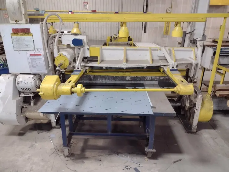 Used 1964 WYSONG 1472 Power Squaring Shears (Gauge) Missouri US | Revelation Machinery #403234