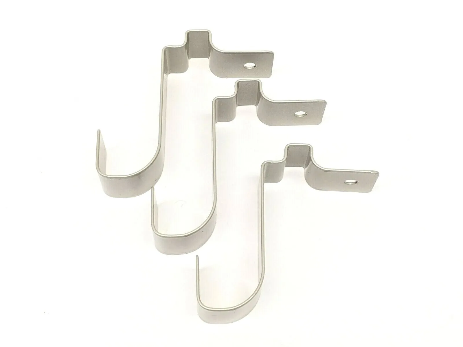 Cable Support Metal J Bracket 3" Length x 1-1/8" Width PKG OF 3 - New Other