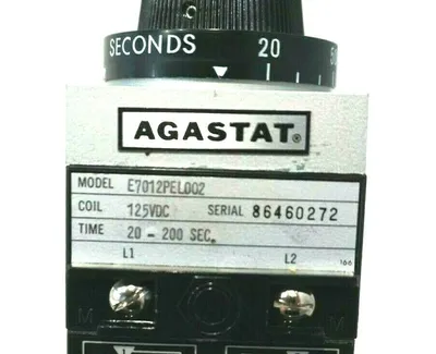 NEW AGASTAT E7012PEL002 TIMING RELAY