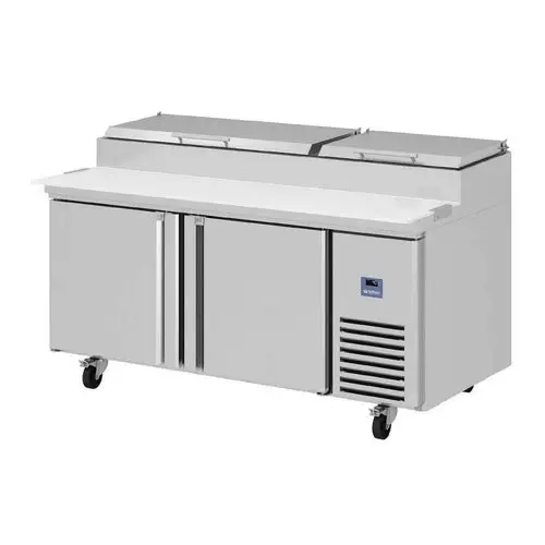 Infrico IRT-MR67EN 67 3/8" MR Series Pizza Prep Table w/ Refrigerated Base, 115v