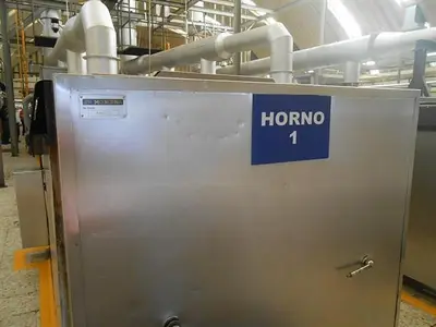 Haas 80 Plate Wafer Oven Complete Wafer Line