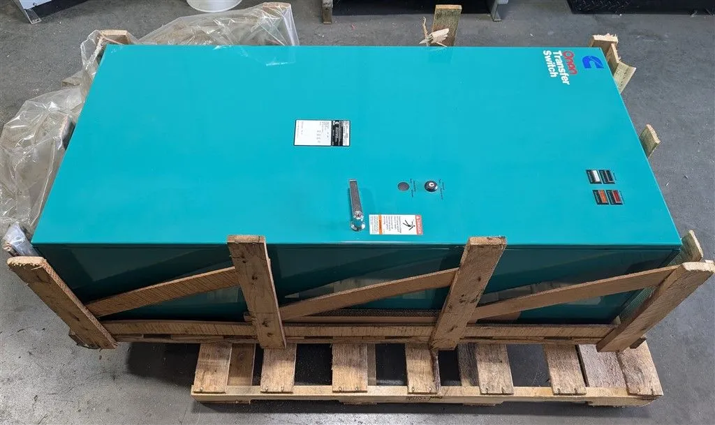 600A Cummins / Onan OT600 Transfer Switch 480V 60Hz 3 Poles 0306-3490-07 New