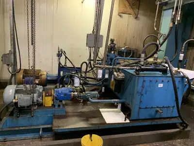 Twin Hydraulic Power Pack, 50HP + 20HP Motors