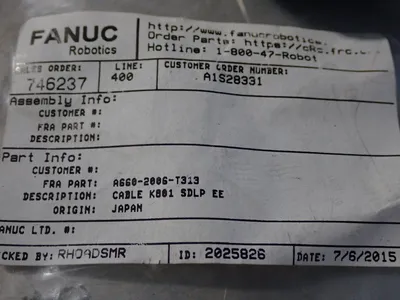 NEW FANUC A6602006T313