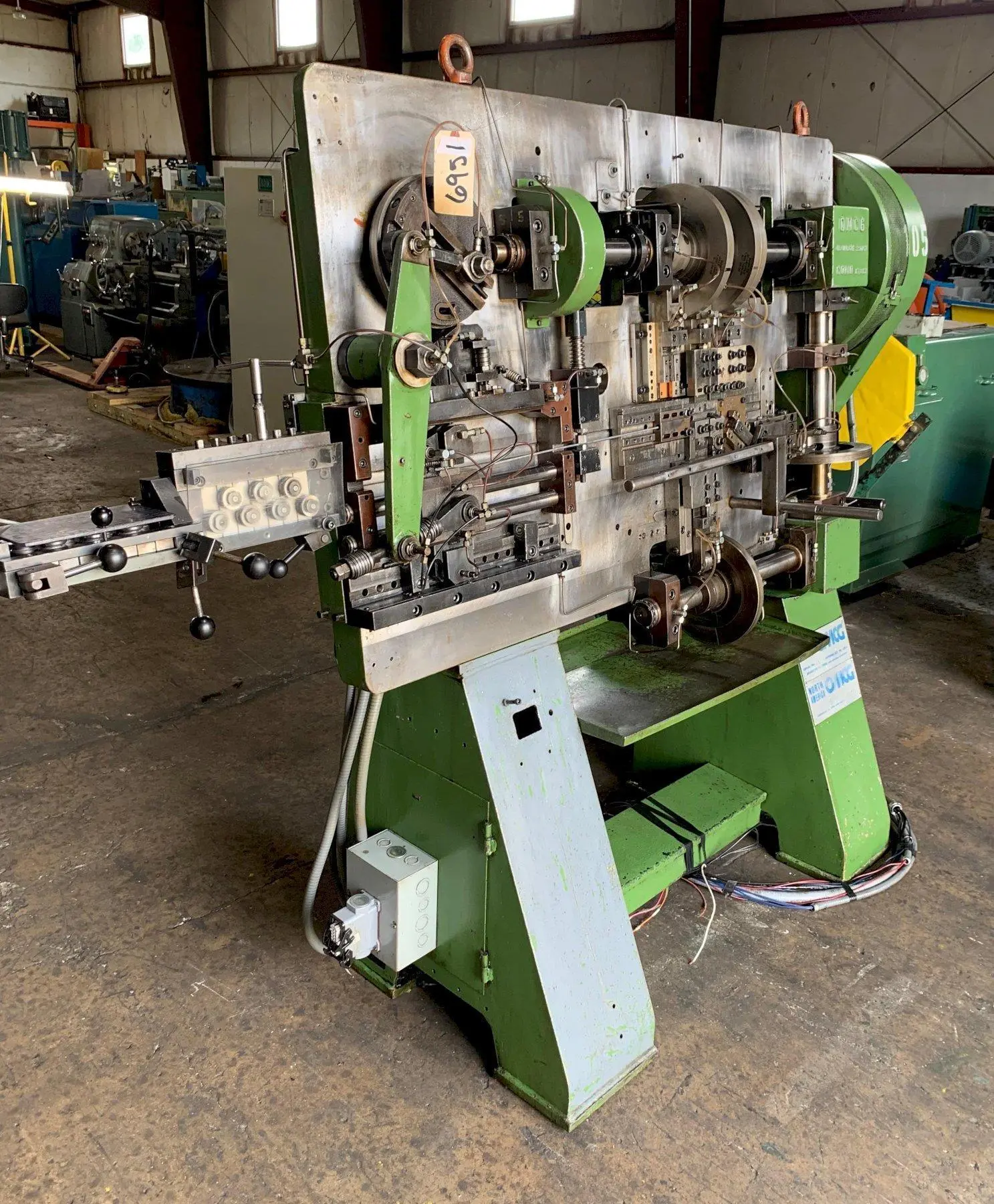 OMCG MODEL 250 WIRE FORMING MACHINE
