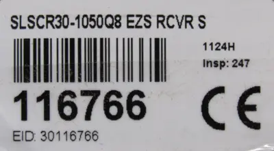 NEW BANNER SLSCR30-1050Q8 LIGHT CURTAIN RECEIVER 116766 72429 41-1/4"
