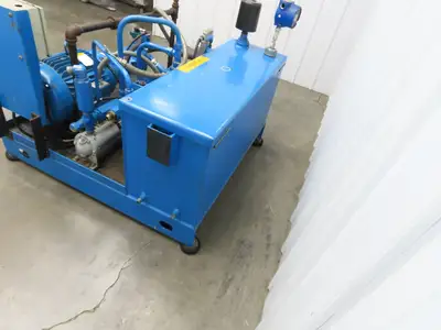 Eaton Vickers Hydraulic Power Unit 45 Gallon 19 GPM 3000PSI 20Hp 230/460V 3Ph