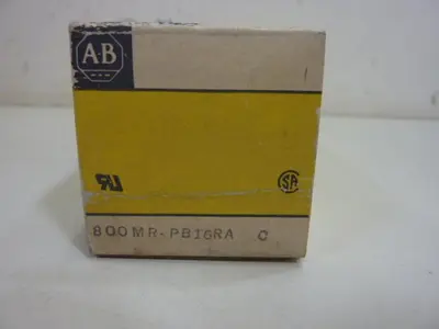 NEW ALLEN BRADLEY 800MR-PB16RA RED