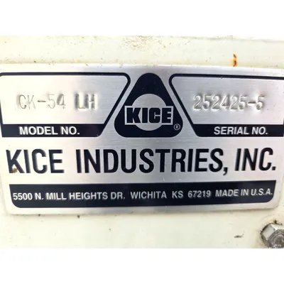 Used KICE INDUSTRIES INC. CK-54 Cyclones West Virginia US | JM Industrial #1744144
