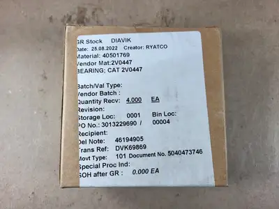NEW 2022 CATERPILLAR 2V-0447