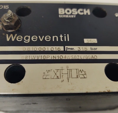 USED Bosch 081WV10P1N104WS024