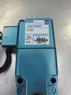MAC 225B-781NAAR Solenoid Valve, 24VDC, T65N Mod. 6E-5