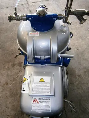 IMMA Super self-cleaning wine clarifier, 316SS.