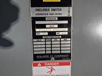 USED SQUARE D CH365R