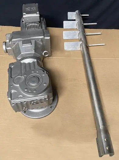 NEW Sew-Eurodrive Electric Motor with Reeves Drive and Stirrer Attachment, for stirring a 300 Gallon Kettle