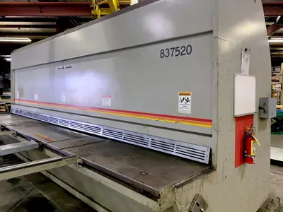 Used 2000 ACCURSHEAR 837520 Sheet Metal Shears | Machine Factory Outlet #1267139