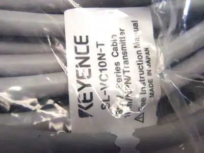 USED KEYENCE SAFETY LIGHT CURTAIN MAIN CABLE SET