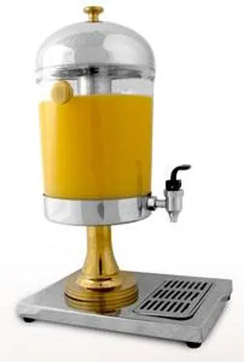 2.2 GALLON CLEAR JUICE DISPENSER / BEVERAGE DISPENSER