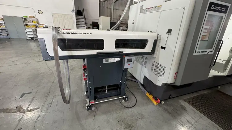 Used 2022 NOT PROVIDED QUICK LOAD SERVO 80 S-2 Bar Feeds | BLUMBERG MACHINERY COMPANY #398700