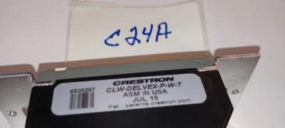 NEW Crestron CLW-DELVEX-P-W-T