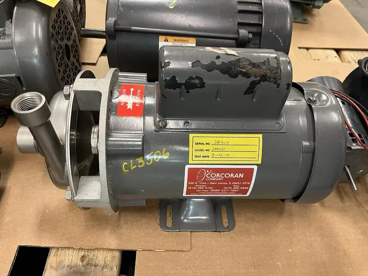 Used RS CORCORAN 2000D Centrifugal Pumps Ohio US | Surplus Asset Holdings #1226054