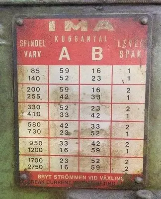 USED 1961 IMA A60-S