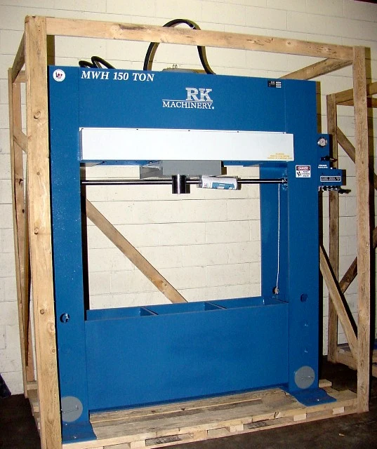 Used Pressmaster HFP 150 MWH Hydraulic Presses New Jersey US | Machinery Values #302574