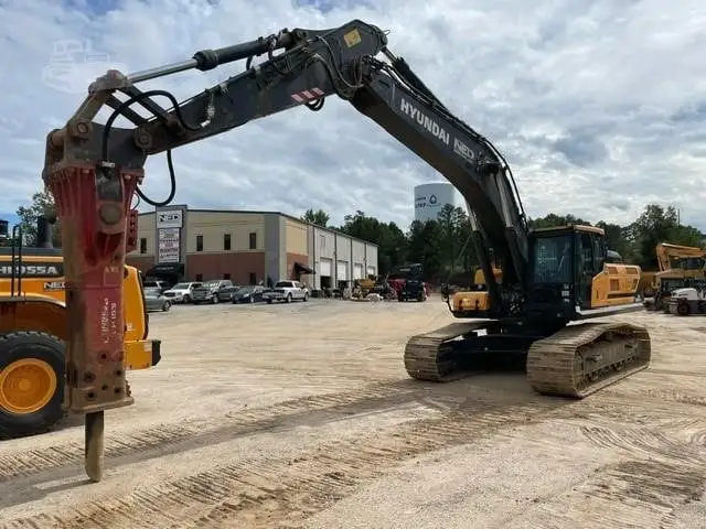 Used 2023 HYUNDAI HX380AL Crawler Excavators North Carolina US | National Equipment Dealers #1422405