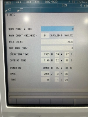 USED 2013 DMG MORI 1035 V ECOLINE