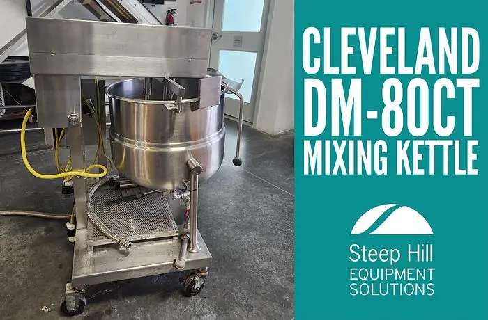 Used 1984 CLEVELAND DM-80CT Cooking Kettles | Steep Hill Equipment Solutions #773412